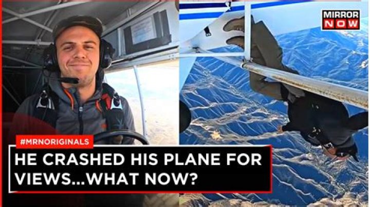 
Trevor Jacob Arrest After Youtuber Plane Crash Video Gone Viral 