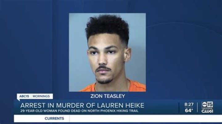 
Who is Zion Teasley? Suspect identified in Lauren Heike’s murder 